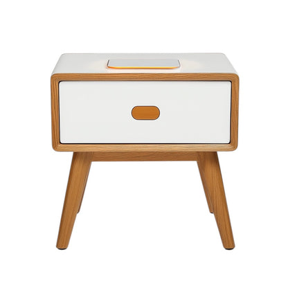 Vlynqc Smart 2-Drawer Nightstand with Wireless Charging